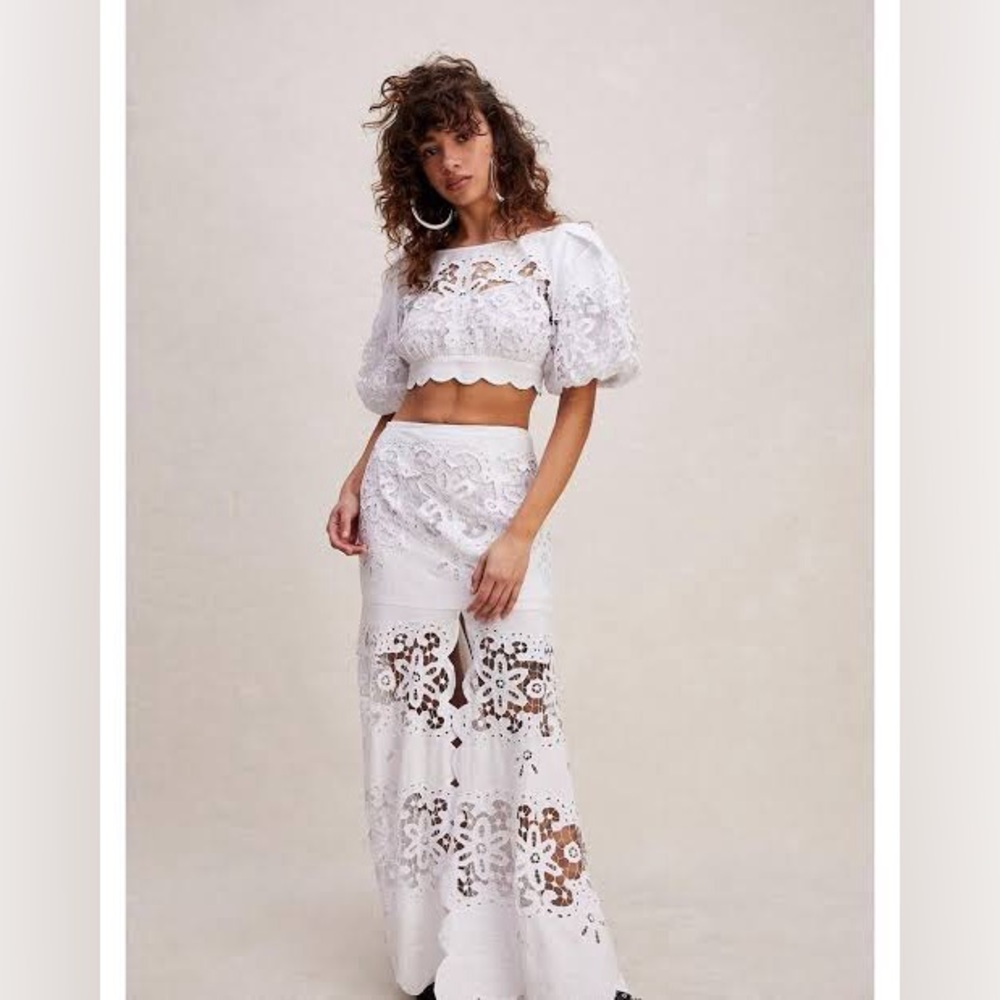 Free People Bali Sunshine On My Side Top Only size 10 - Picture 2 of 9